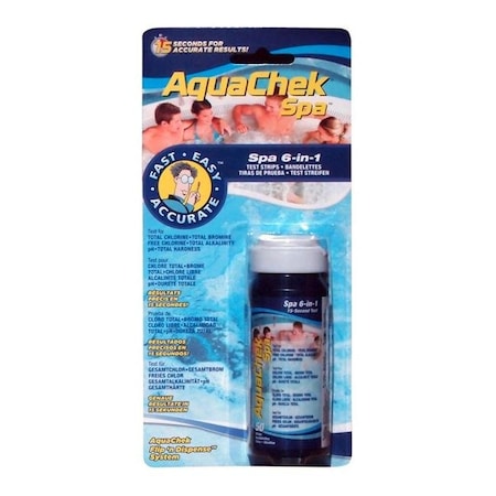 Hach Company Hach 552244 6-in-1 Test Strips for Spas & Hot Tubs 552244